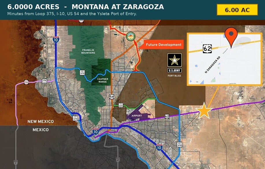 More Photos Of 13690 Montana Ave, El Paso Land For Sale