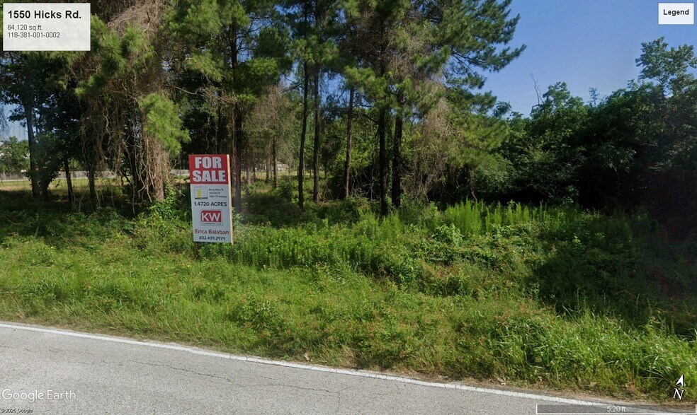 More Photos Of 1550 Hicks Street, Tomball Land For Sale
