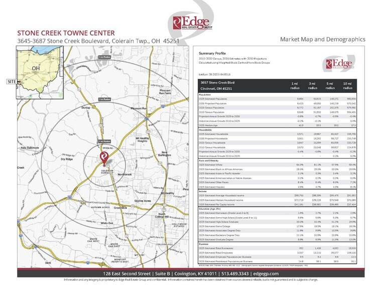 More Photos Of 3687 Stone Creek Blvd, Cincinnati Storefront For Lease