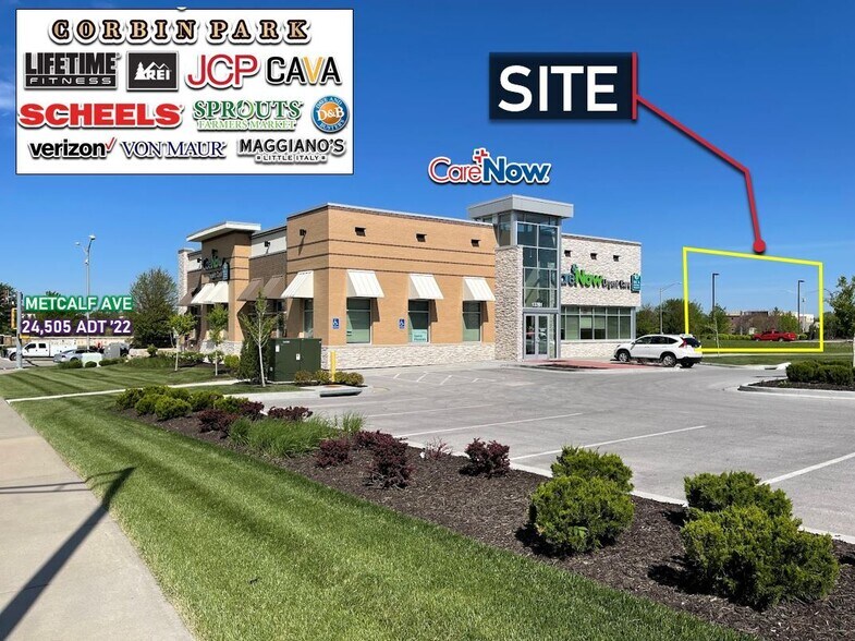 More Photos Of 13761 Metcalf Ave, Overland Park Land For Lease