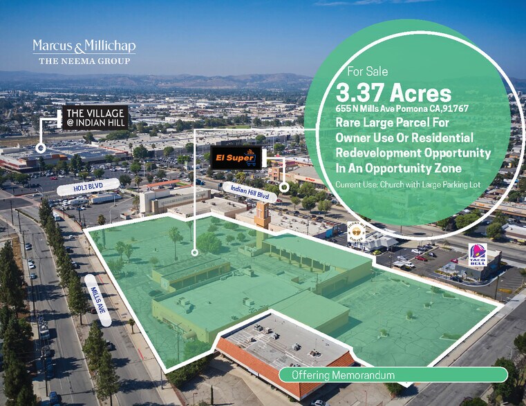 More Photos Of 655 N Mills Ave, Pomona Land For Sale