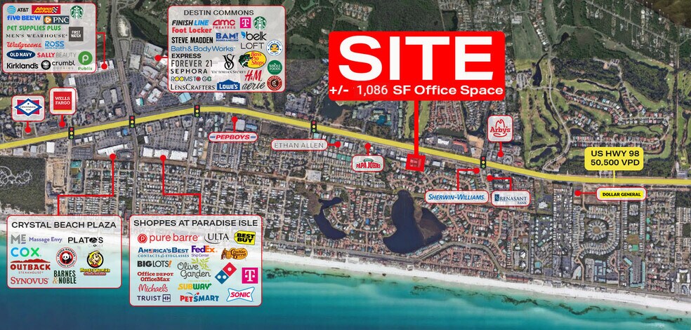 More Photos Of 36164 Emerald Coast Pky, Destin Freestanding For Lease