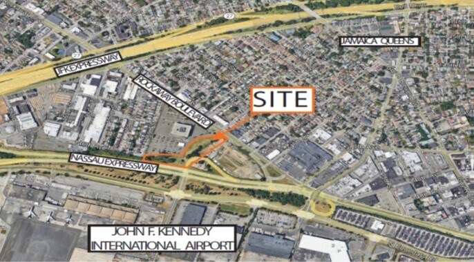 Primary Photo Of 160-66 Rockaway Blvd, Jamaica Land For Lease