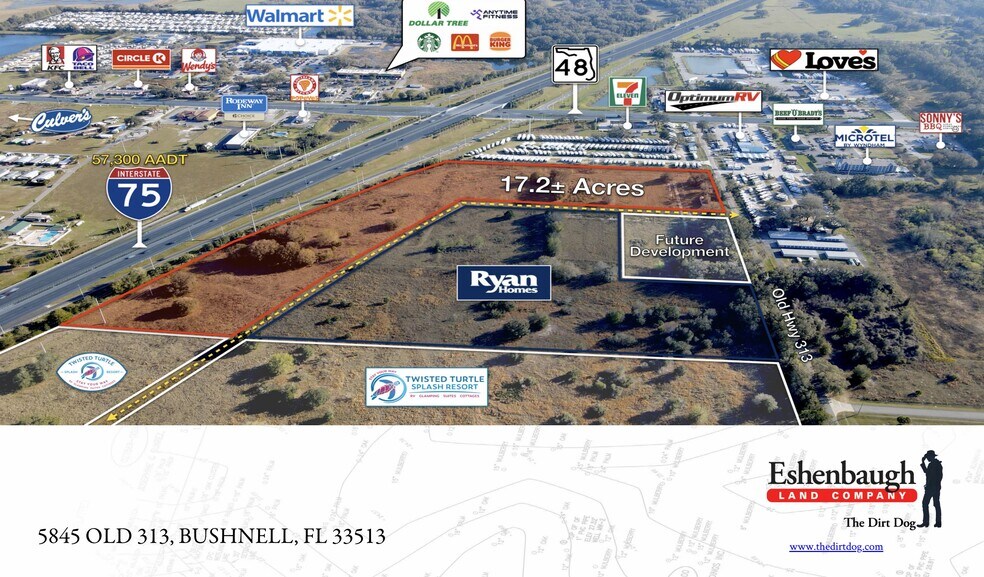 Primary Photo Of 5845 Old 313 hwy, Bushnell Land For Sale