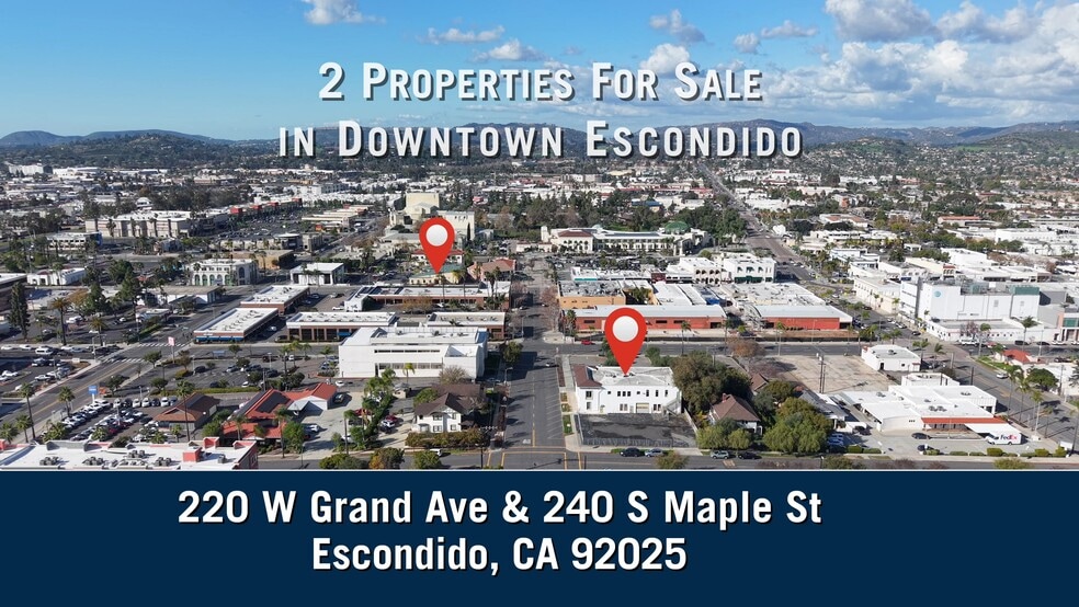 Primary Photo Of 220 W Grand Ave, Escondido Office For Sale