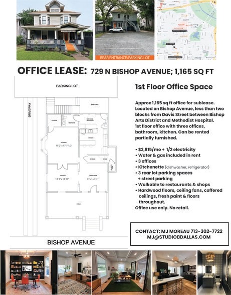 More Photos Of 729 N Bishop Ave, Dallas Office For Lease