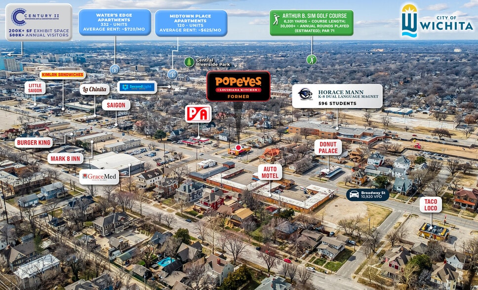 More Photos Of 1211 N Broadway St, Wichita Fast Food For Sale