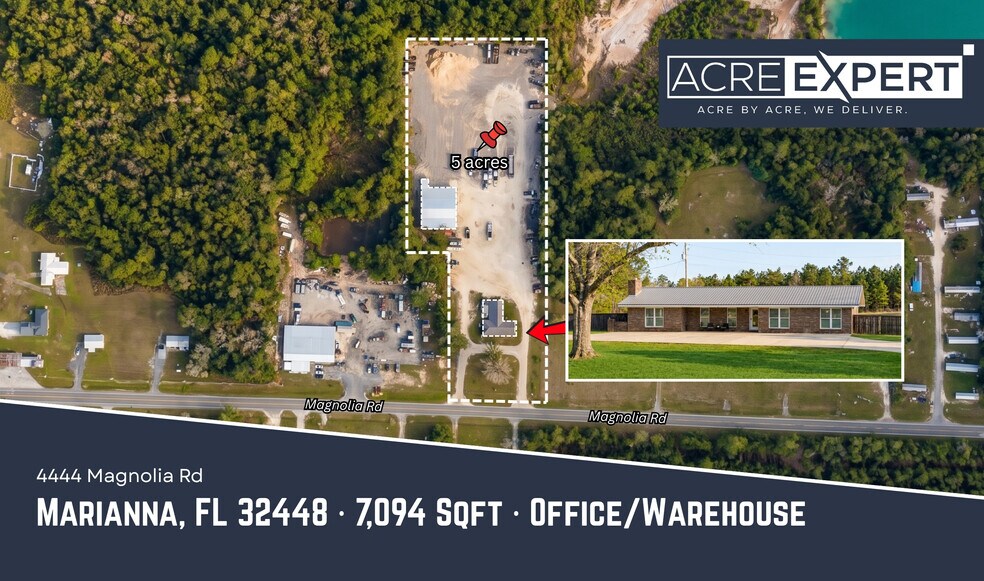 Primary Photo Of 4444 Magnolia Rd, Marianna Flex For Sale