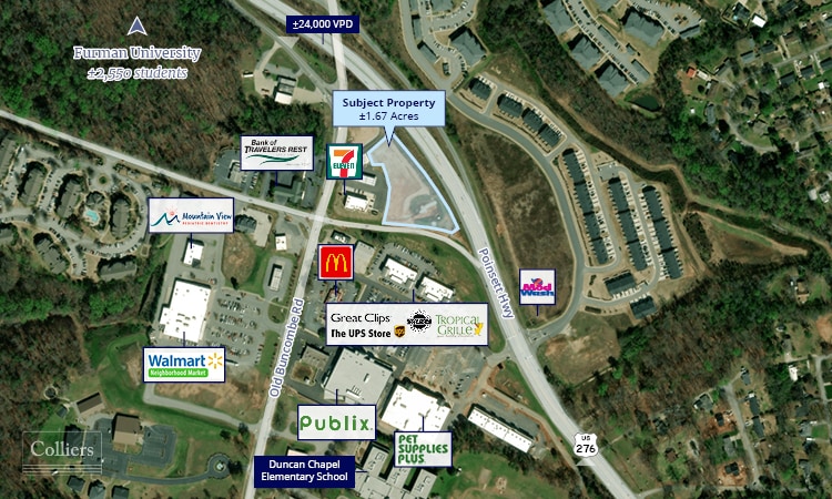 More Photos Of 5108 Poinsett Hwy, Greenville Land For Lease