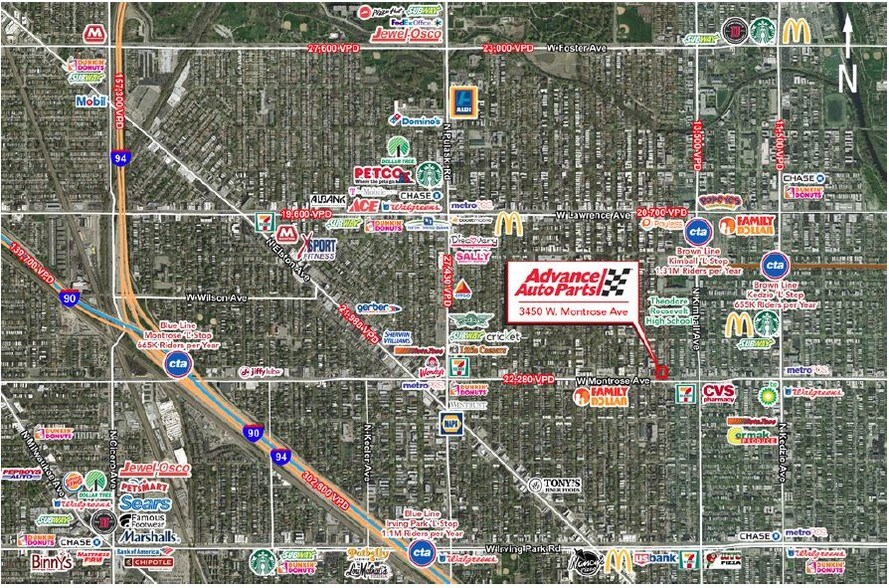 More Photos Of 3450 W Montrose Ave, Chicago Freestanding For Sale