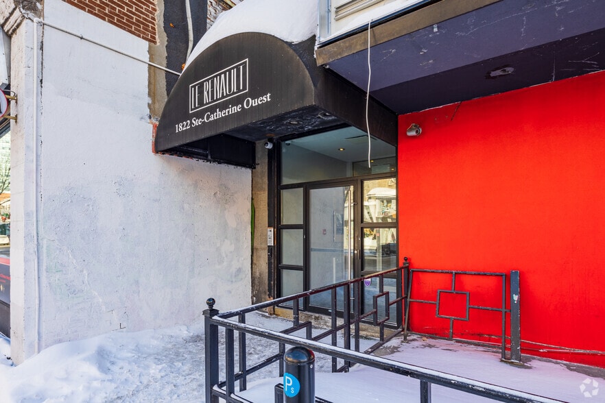 More Photos Of 1822-1828 Sainte-Catherine Rue O, Montréal Storefront Retail Residential For Lease