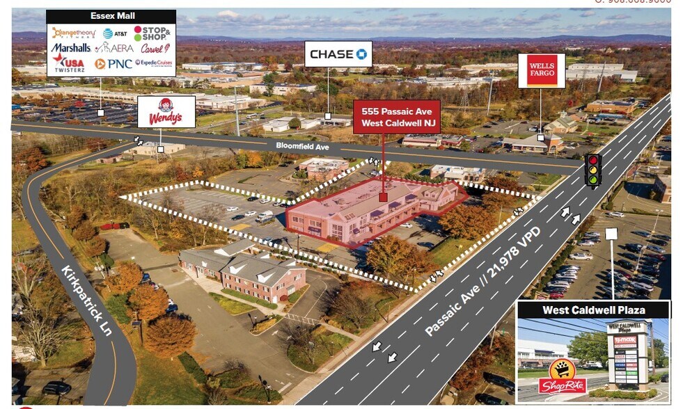 More Photos Of 555 Passaic Ave, West Caldwell Storefront Retail Office For Lease