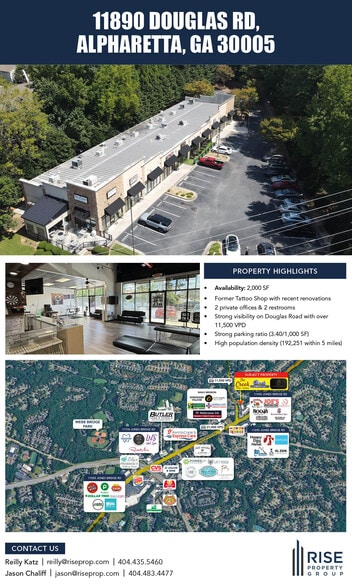 More Photos Of 11890 Douglas Rd, Alpharetta Storefront For Lease