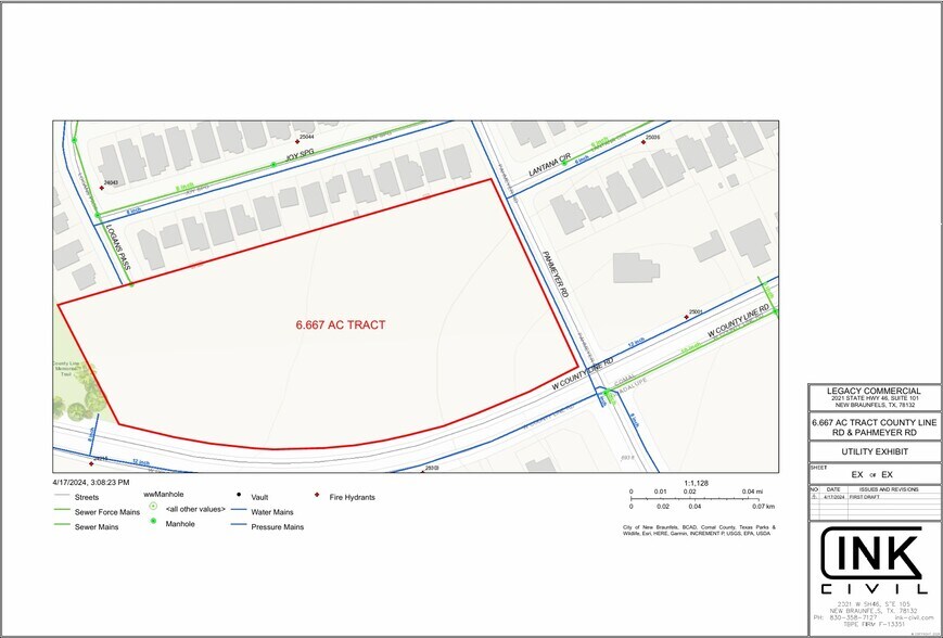 More Photos Of County Line Rd @ and Pahmeyer, New Braunfels Land For Sale