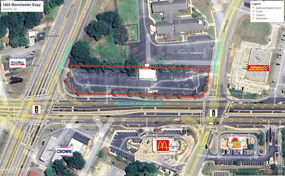 Primary Photo Of 1403 Manchester Expy, Columbus Land For Sale