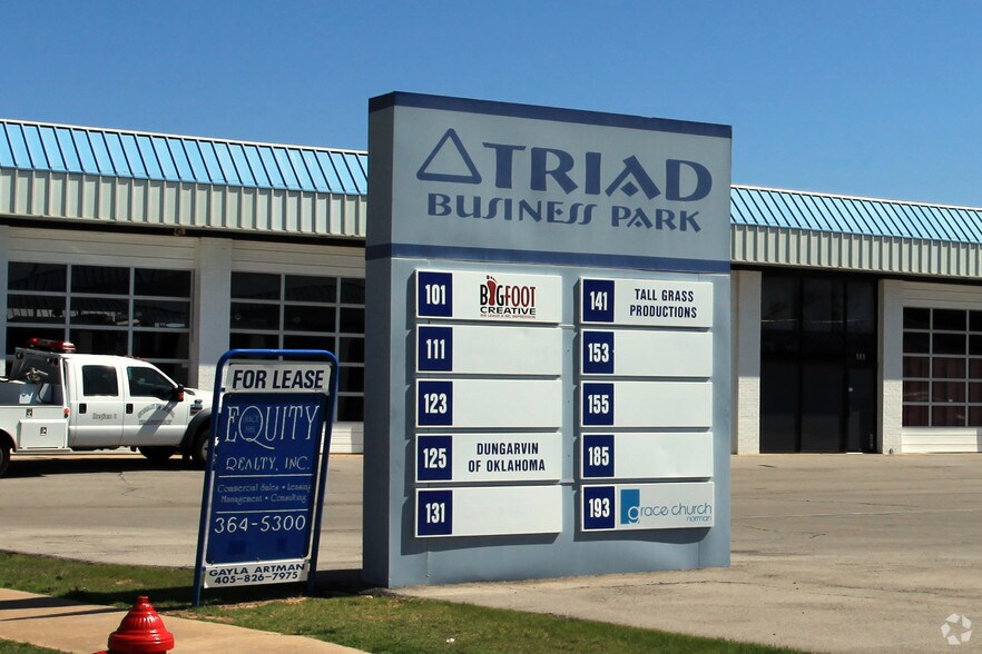 More Photos Of 101-193 Triad Village Dr, Norman Light Distribution For Lease