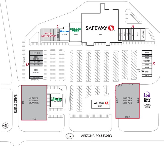 More Photos Of 1431 N Arizona Blvd, Coolidge Unknown For Lease