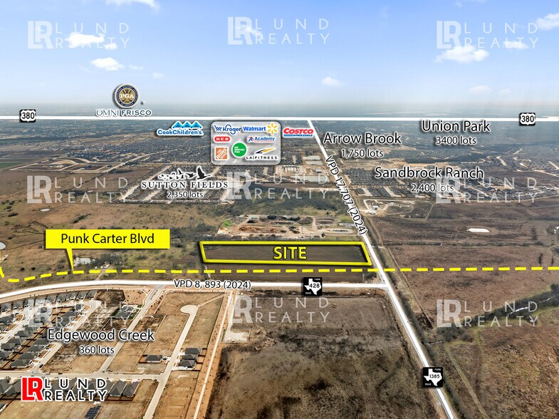 More Photos Of 9.485 Ac Corner FM-1385 & FM-428, Celina Land For Sale
