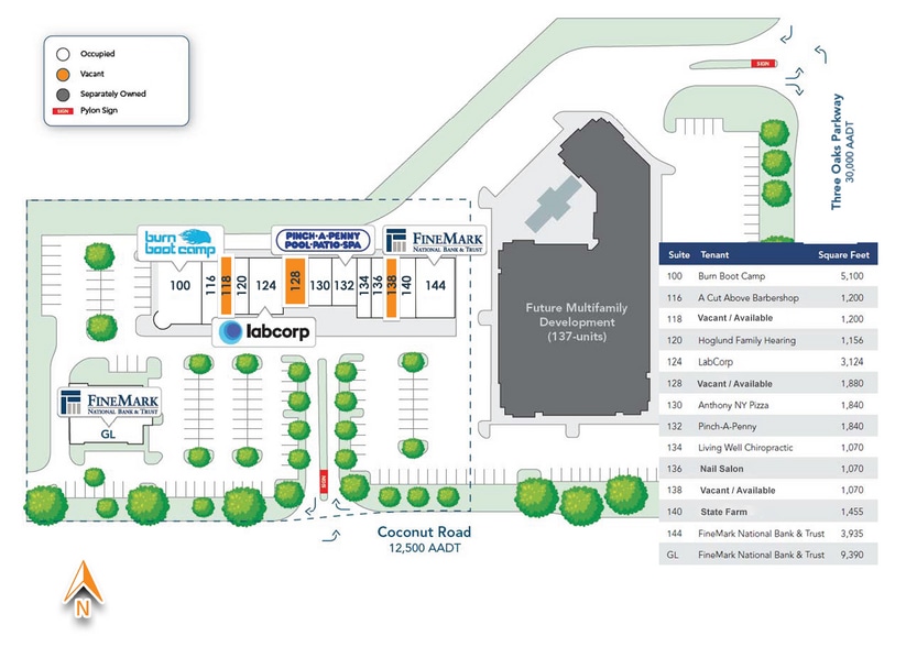 More Photos Of 10020 Coconut Rd, Estero General Retail For Lease