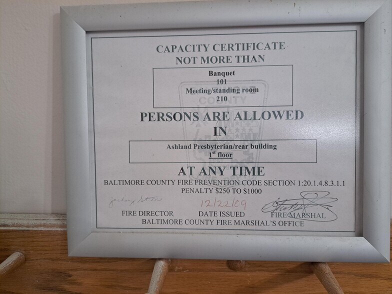 More Photos Of 116 Ashland Rd, Cockeysville Religious Facility For Lease