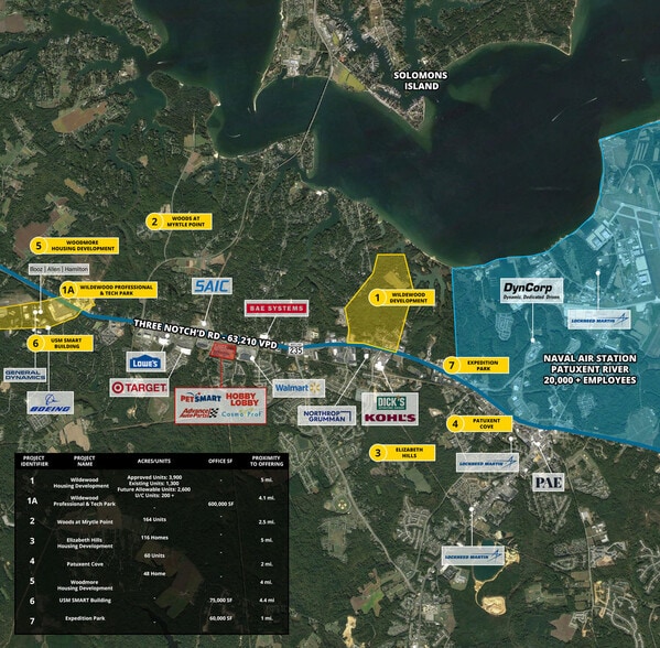 More Photos Of 16014-16080 Three Notch Rd, California Unknown For Lease