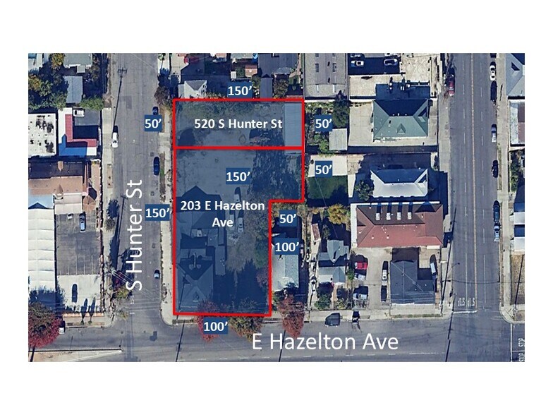 Primary Photo Of 203 E Hazelton Ave, Stockton Land For Sale