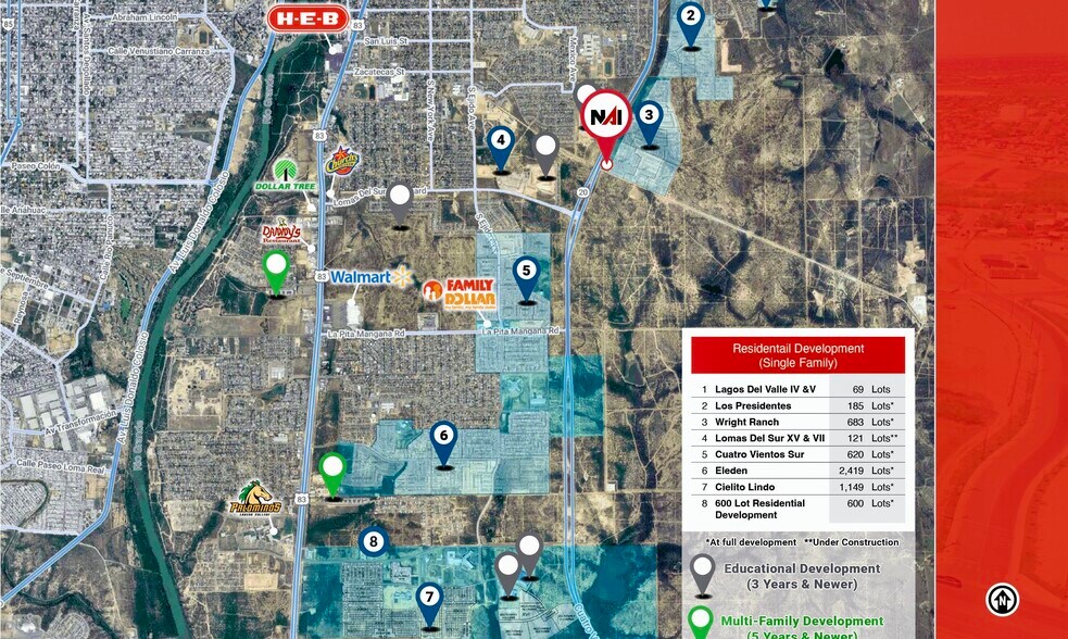 More Photos Of 3301 Cuatro Vientos Blvd, Laredo Land For Sale