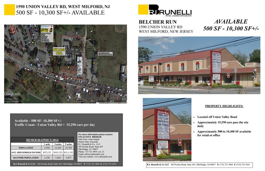 More Photos Of 1590-1610 Union Valley Rd, West Milford Freestanding For Lease