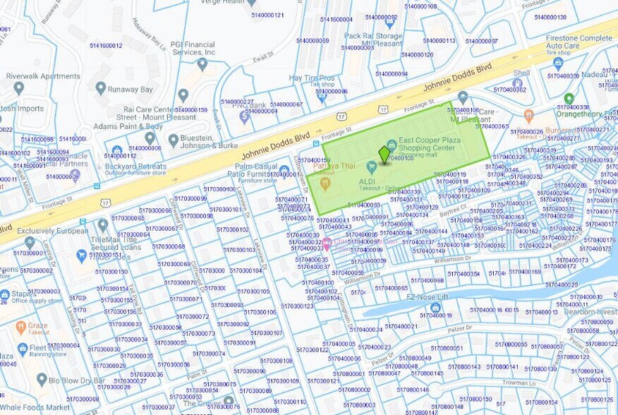 More Photos Of 603 Johnnie Dodds Blvd, Mount Pleasant Unknown For Lease