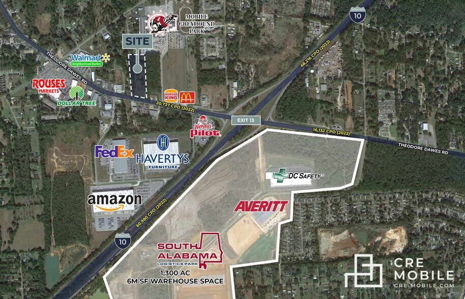 More Photos Of 7120 Theodore-Dawes Rd, Theodore Land For Sale