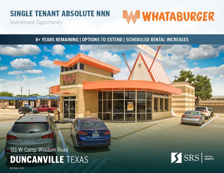Primary Photo Of 311 W Camp Wisdom Rd, Duncanville Fast Food For Sale