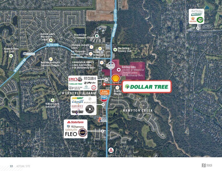 More Photos Of 24527 Gosling Rd, Spring Storefront For Sale