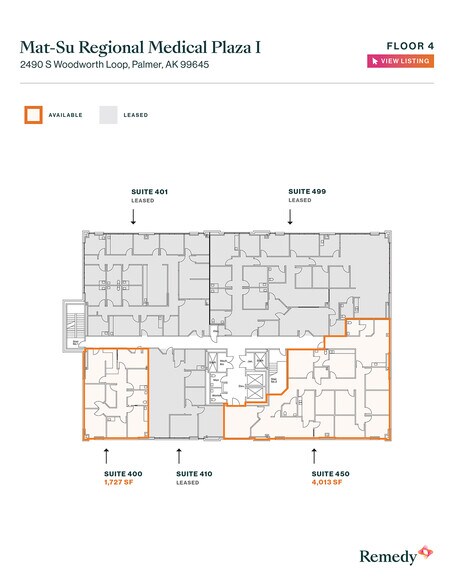 More Photos Of 2490 S Woodworth Loop, Palmer Medical For Lease