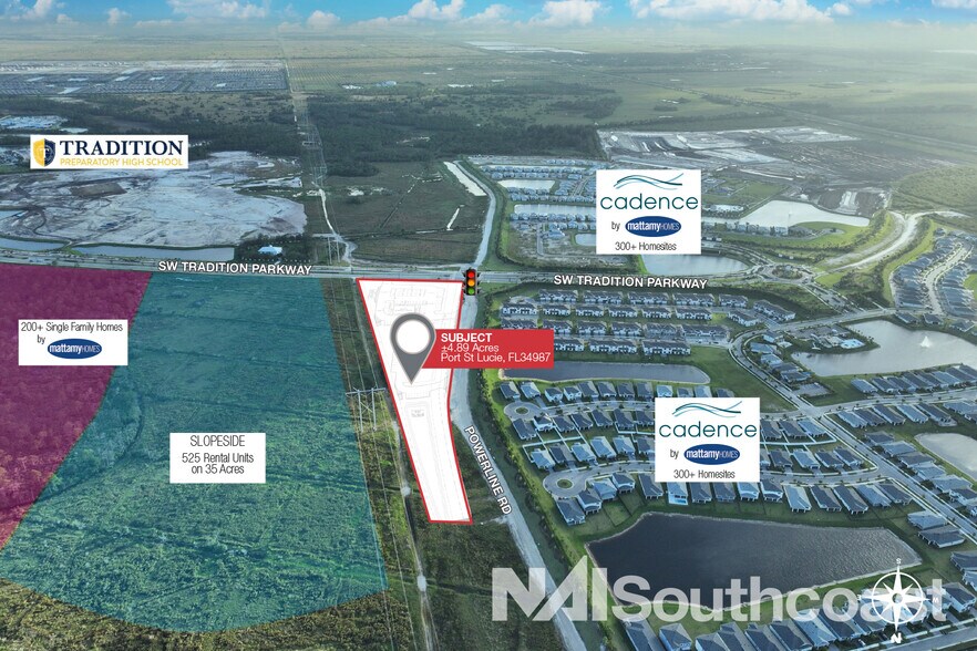 More Photos Of SW Tradition Pkwy & Powerline Rd, Port Saint Lucie Land For Lease