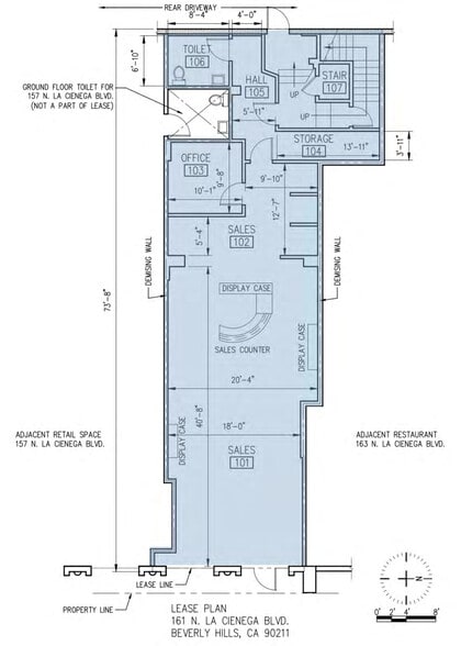 More Photos Of 157-163 N La Cienega Blvd, Beverly Hills Restaurant For Lease