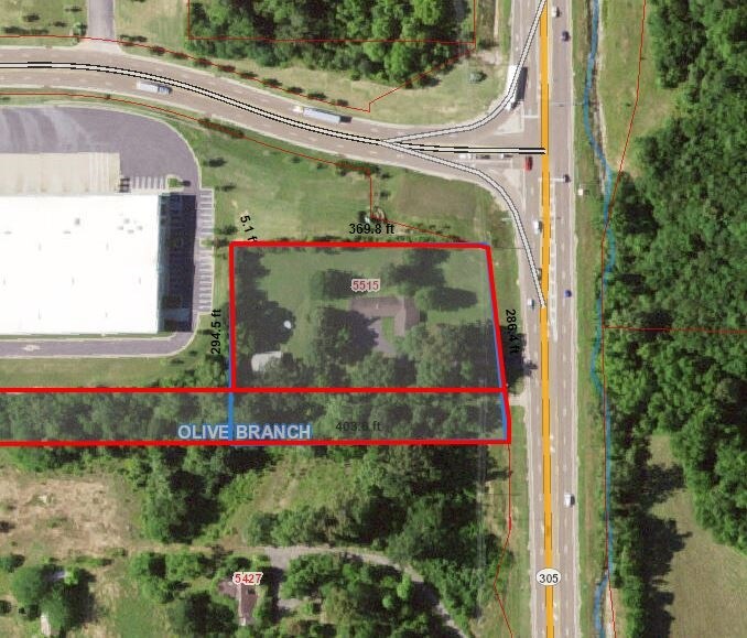 More Photos Of 5515 Hwy 305 N, Olive Branch Land For Sale