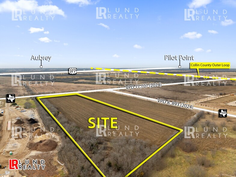 More Photos Of 9.485 Ac Corner FM-1385 & FM-428, Celina Land For Sale