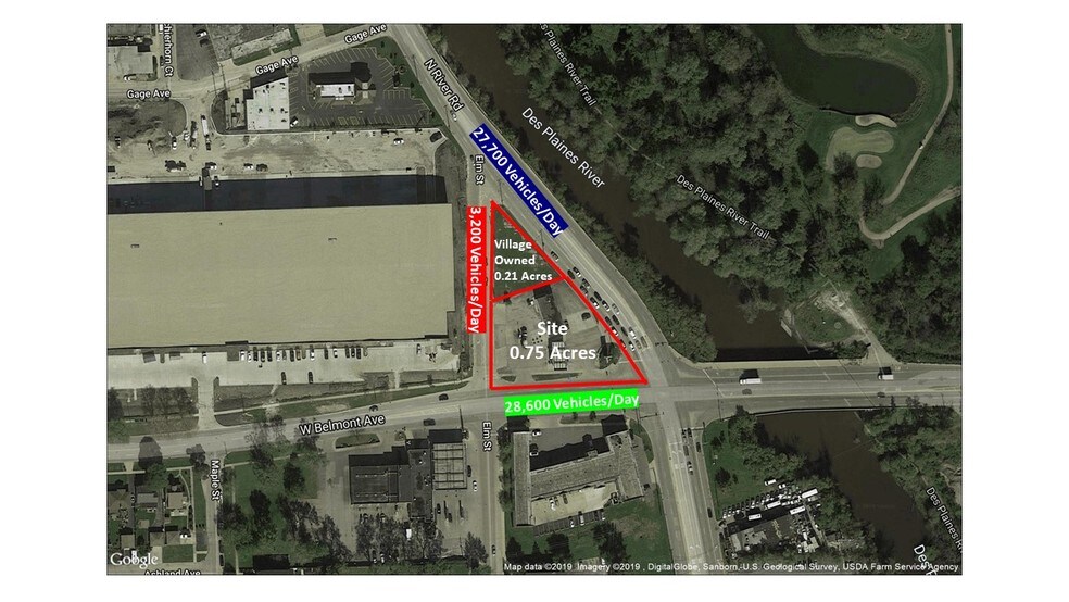 Primary Photo Of 9000 W Belmont Ave, Franklin Park Land For Sale