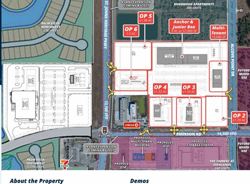 Primary Photo Of Heritage Town Center - NEC, Palm Bay Land For Lease