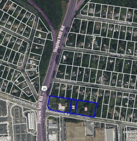 More Photos Of 2501 Staples Mill Rd, Richmond Land For Lease