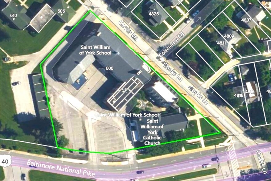 Primary Photo Of 600 Cooks Ln, Baltimore Religious Facility For Sale