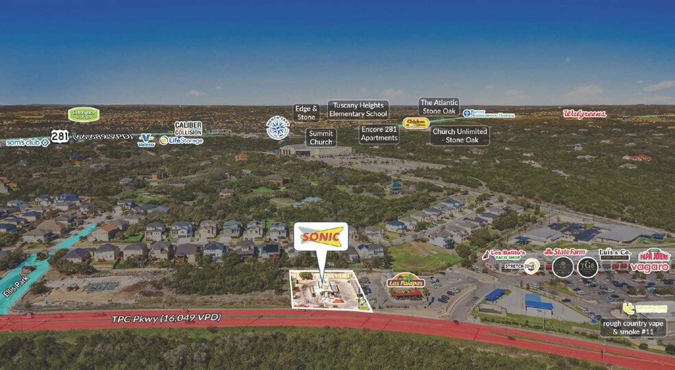 More Photos Of 3035 Tpc Pky, San Antonio Fast Food For Sale