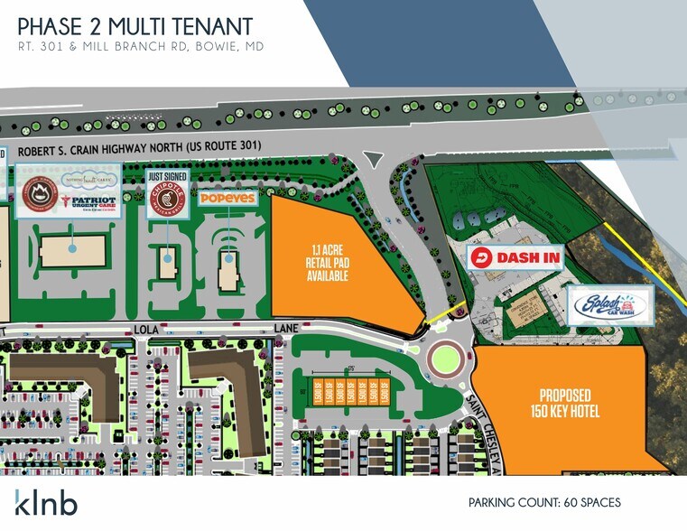 More Photos Of US 301 & Mill Branch, Bowie Unknown For Lease