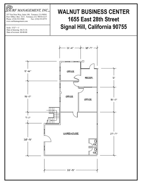More Photos Of 1653-1679 E 28th St, Signal Hill Flex For Lease