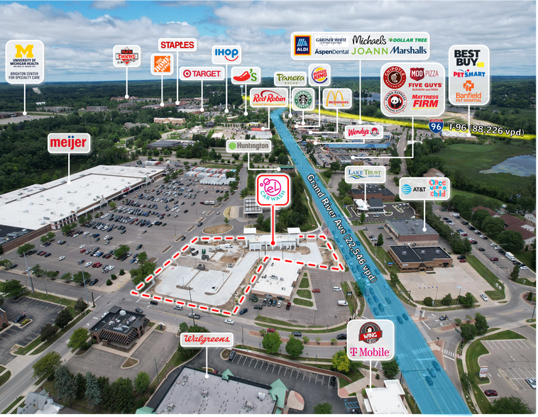 More Photos Of 8680 W Grand River Ave, Brighton Specialty For Sale