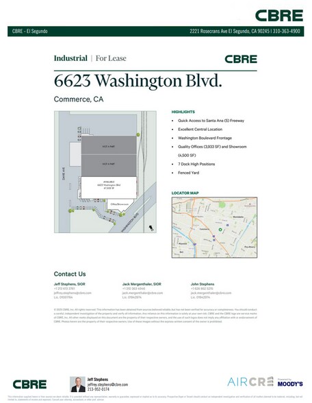 More Photos Of 6623-6625 Washington Blvd, Los Angeles Warehouse For Lease