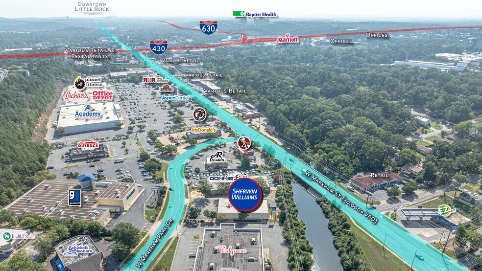 More Photos Of 106 Markham Park Dr, Little Rock Freestanding For Sale