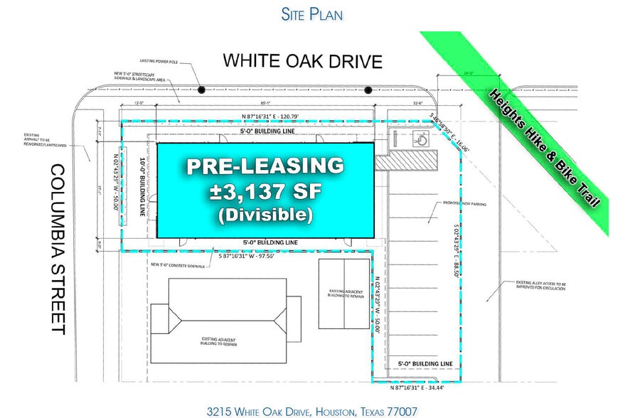 More Photos Of 3215 White Oak Dr, Houston General Retail For Lease