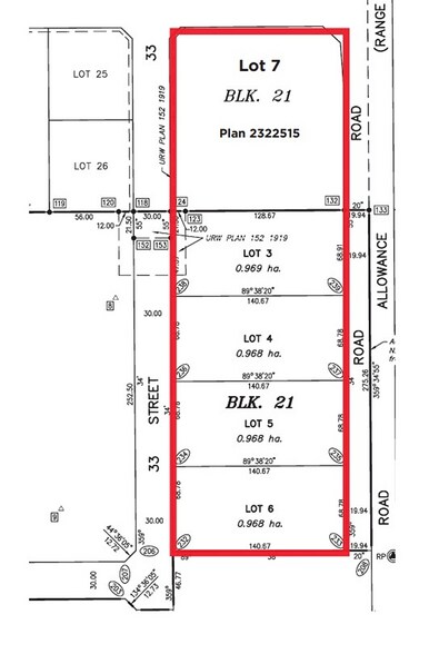 More Photos Of 33rd Ave, Leduc Land For Sale