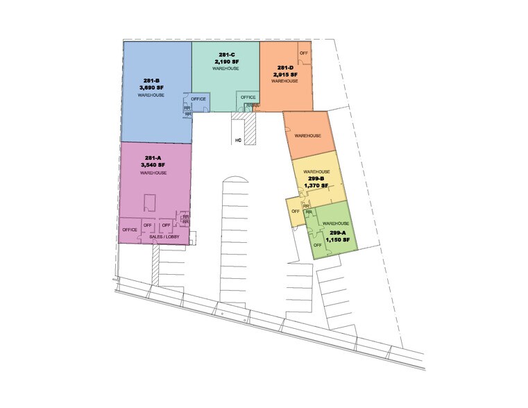 More Photos Of 299 E McGlincy Ln, Campbell Warehouse For Lease